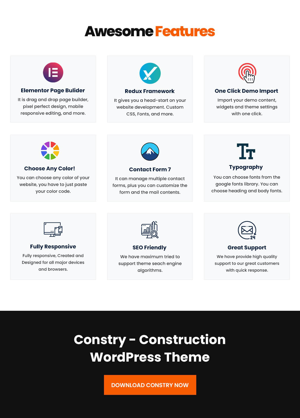 Constry - Construction WordPress Theme